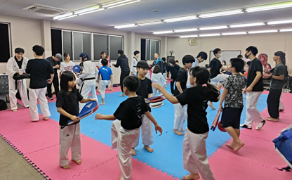 アットホームな雰囲気の道場